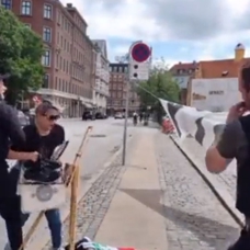 Kopenhag'da Kur'an-ı Kerim yakma provokasyonu! Danimarka polisi yardım etti
