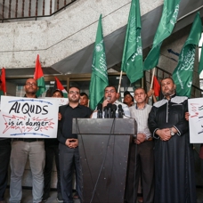 Aşırı sağcı Ben-Gvir'in Mescid-i Aksa'ya düzenlediği baskın, Gazze'de protesto edildi