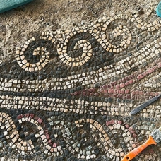 Pompeipolis Antik Kenti'ndeki 1800 yıllık mozaikler gün yüzüne çıkarılıyor