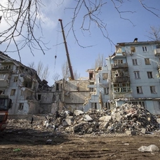 Zaporijya'ya düzenlenen Rus saldırısı sonucu incelemeler sürüyor