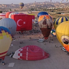 Kapadokya Balon ve Kültür Yolu Festivali'ne 1 milyondan fazla kişi katıldı