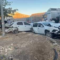 Şanlıurfa'da trafik kazası: 9 araç birbirine girdi