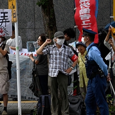 Güney Kore'de Fukuşima'daki radyoaktif suyun tahliyesi protesto edildi
