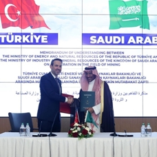 Suudi Arabistan ile madencilik alanında işbirliği anlaşması imzalandı