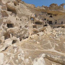 Kapadokya'daki turistik merkezler FPV dronla görüntülendi