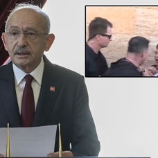 Kılıçdaroğlu'nun korumalarından, Edremit Belediye Başkanı'na sert müdahale