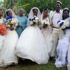 Ugandalı bir adam, bir günde 7 kadınla evlenerek ortak düğün yaptı