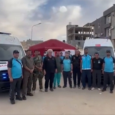 Türkiye'den Libya'ya yardım eli: 2 tam donanımlı acil yardım ambulansı teslim edildi