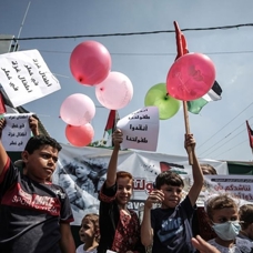 Gazze'de İsrail'in 2006'dan bu yana uyguladığı abluka protesto edildi
