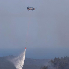 TSK Hava Rezerv Gücü orman yangınlarıyla mücadeleye etkin destek verdi