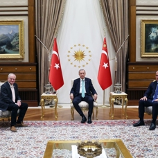 Başkan Erdoğan, IAF Genel Sekreteri Feichtinger'i kabul etti