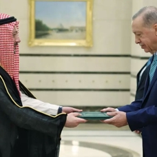 Suudi Arabistan Büyükelçisinden Başkan Erdoğan'a güven mektubu