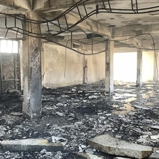 Kayseri'de mobilya fabrikasında çıkan yangın kontrol altına alındı