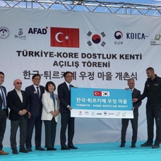 Hatay'da 500 konteynerli "Kore-Türkiye Dostluk Kenti"nin açılışı yapıldı