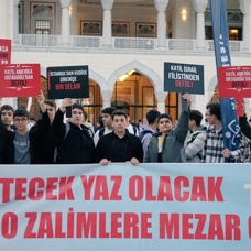 TÜGVA'dan tüm Türkiye'de İsrail protestosu