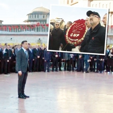 CHP İstanbul İl Başkanı çelenk getirmeyi unuttu!