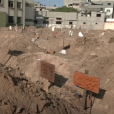 Gazze'de insanlık dramı: Şifa'nın bahçesine 'toplu mezar'!