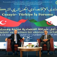 Başkan Erdoğan, Cezayir-Türkiye İş Forumu'na katıldı