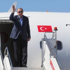 Başkan Erdoğan, Cezayir'den ayrıldı