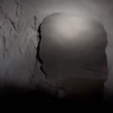Teröristlerin kullandığı mağaralar böyle görüntülendi
