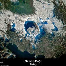 NASA'dan Nemrut ve Tatvan fotoğrafı