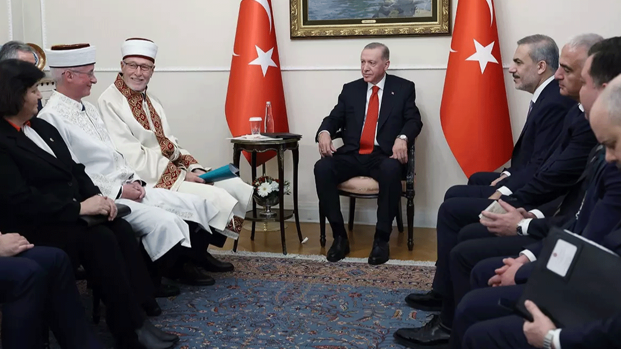 Batı Trakyalı Türklerden Cumhurbaşkanı Erdoğan'a teşekkür 