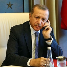Başkan Erdoğan, Halil Umut Meler ile telefonda görüştü