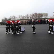 Türkiye şehitlerini uğurluyor! 6 asker için Şırnak'ta tören yapıldı