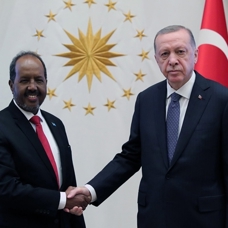 Başkan Erdoğan Somali Cumhurbaşkanı ile görüştü: Terörle mücadelede Somali'nin yanındayız
