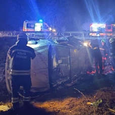 Konya'da kontrolden çıkan araç takla attı: 3 ölü, 3 yaralı