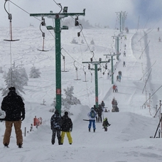 Kayak merkezlerinde en fazla kar kalınlığı 179 santimetreyle Kartalkaya'da ölçüldü