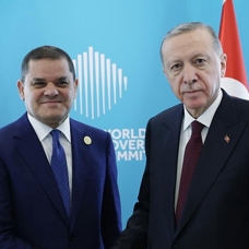 Başkan Erdoğan, Libya Başbakanı Dibeybe'yi kabul etti