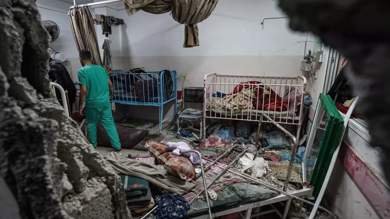 DSÖ'nün Nasır Hastanesinden hastaları tahliye çabaları sürüyor
