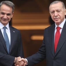 Başkan Erdoğan, Miçotakis ile görüştü