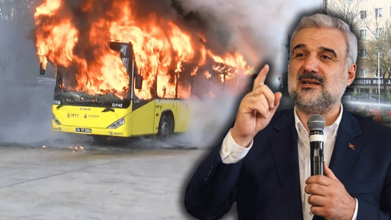Kabaktepe'den İmamoğlu'na İETT'de rekor göndermesi: "Otobüs yakma rekoru kırdı!"