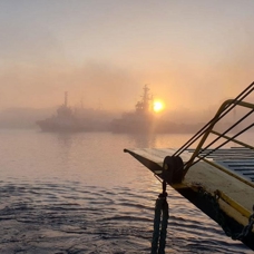 Çanakkale Boğazı'nda yoğun sis! Gemi geçişi kapatıldı