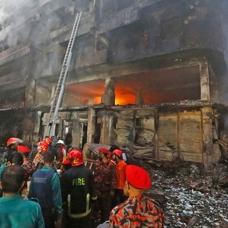 Bangladeş'te yangın dehşeti! 43 can kaybı