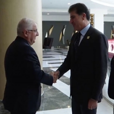 Milli Savunma Bakanı Güler, IKBY Başkanı Barzani ile görüştü