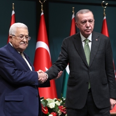Abbas'tan Türkiye vurgusu: Filistin davasına sürekli destekten ötürü müteşekkiriz