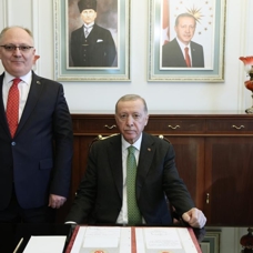 Başkan Erdoğan'dan Sivas Valiliği'ne ziyaret 