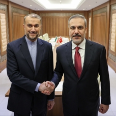 Dışişleri Bakanı Fidan, İranlı mevkidaşı Abdullahiyan ile görüştü 