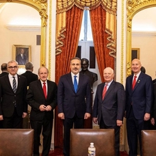 Fidan, ABD Senatosu Dış İlişkiler Komitesi Başkanı Cardin ve Komite Üyesi Senatörlerle bir araya geldi