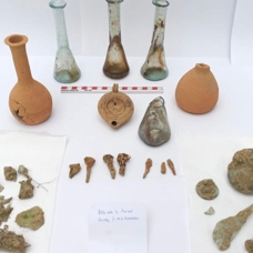 Amasra'da sondaj kazısında Roma dönemine ait eserlere rastlandı