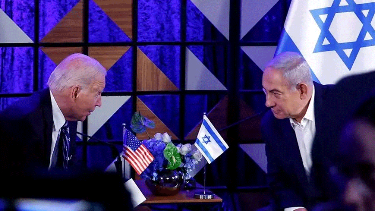 Mikrofon açık kaldı: Biden'dan Netanyahu'ya "İsa'ya gel"