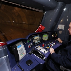 Başkan Erdoğan İstanbul'da yeni metro hattının test sürüşünü yaptı 