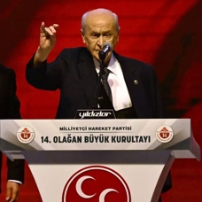 MHP Genel Başkanı Bahçeli, 1295 oyun tamamını alarak 11. kez genel başkan seçildi