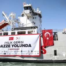 Türkiye'nin 8'inci insani yardım gemisi Gazze için yola çıkıyor