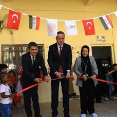 TİKA Başkanı Kayalar, Bağdat'ta TİKA'nın tadilatını üstlendiği anaokulunun açılışını yaptı