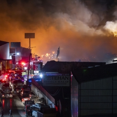 Ankara Hurdacılar Sanayi Sitesi'nde yangın: Büyük ölçüde kontrol altına alındı