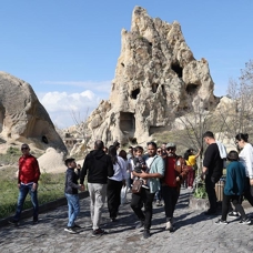 Kapadokya'yı 4 ayda 500 binden fazla kişi ziyaret etti